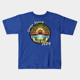 Cruise Squad 2024 Kids T-Shirt